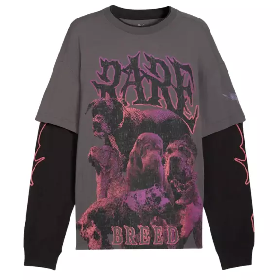 Puma X LaMelo World Tournament LS Tee "Dusky Gray"