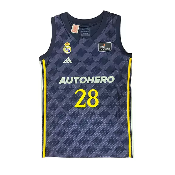 R. Madrid Camiseta Basket Niñ@ 2ª Equip 2023/24 # 28 YABUSELE #
