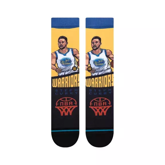 Stance Casual Graded Steph Crew Socks "Gold"