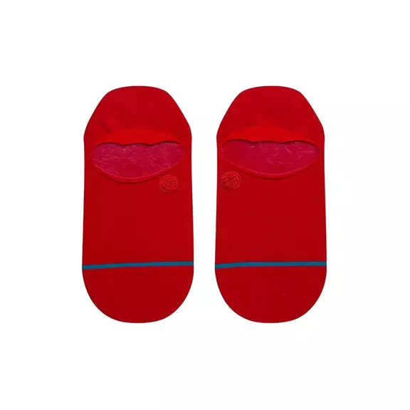 Stance Casual Icon No Show Socks "Red"