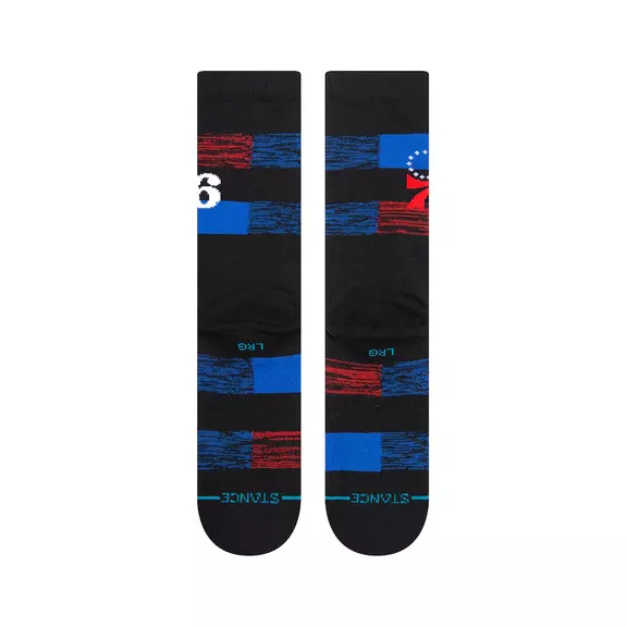 Stance Casual NBA 76ERS Cryptic Crew Socks