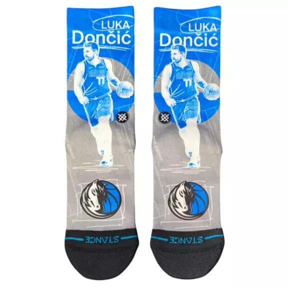 Stance Casual NBA Dallas Mavericks Luka Doncic Pasted Socks