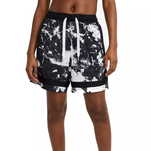 WMNS Nike Crossover Basketball Printed Shorts "Black/White"