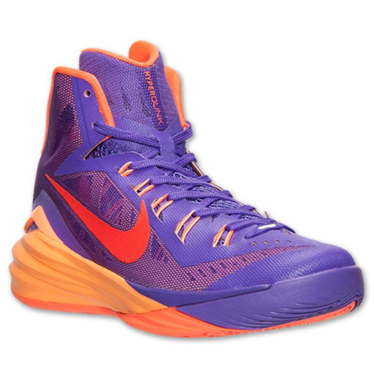 Nike Lunar Hyperdunk 2014 "Phoenix Suns" (588/hypergrape/naranja)
