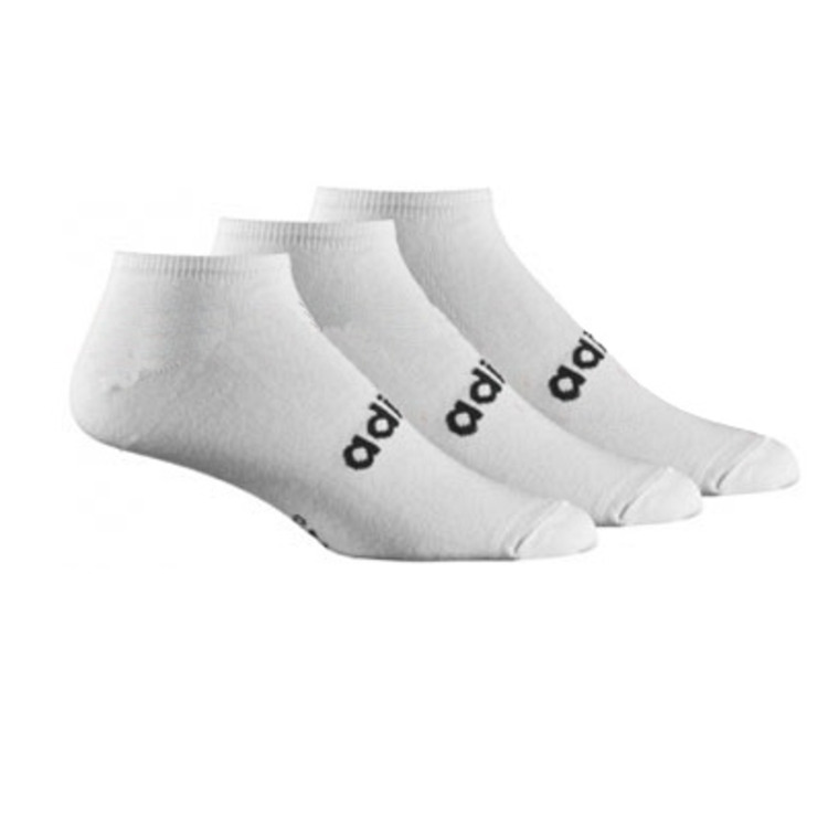 Adidas Calcetines LINEAL LINER T (Blanco/Negro)