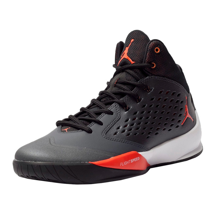 Jordan Rising High "Lead" (005/dark grey/white/crimson)