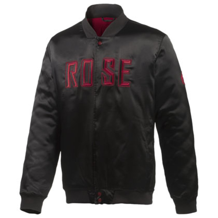 Adidas Chaqueta D-Rose Stadium (negro/rojo)