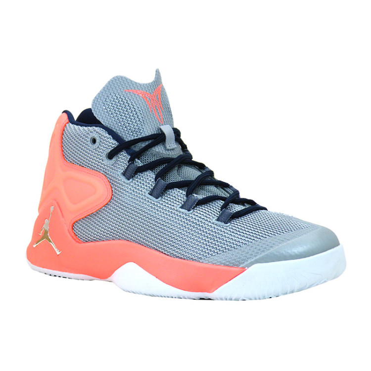 Jordan Melo M12 "Wolf Grey” (008/gris/coral/blanco/navy)