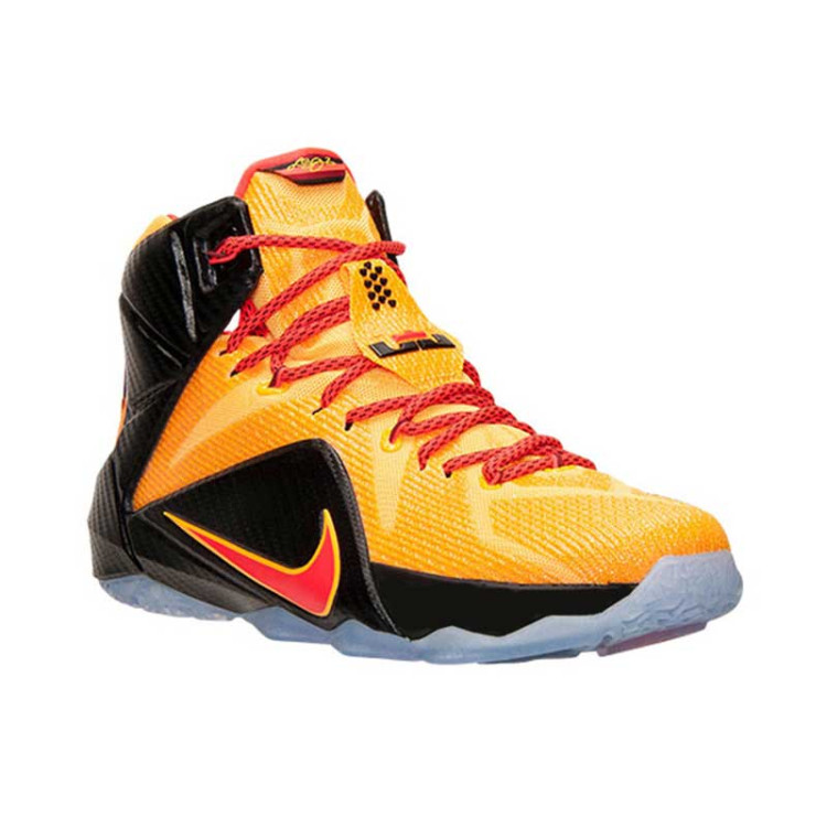 Lebron XII "Cleveland" (830/laserorange/bright crimson)