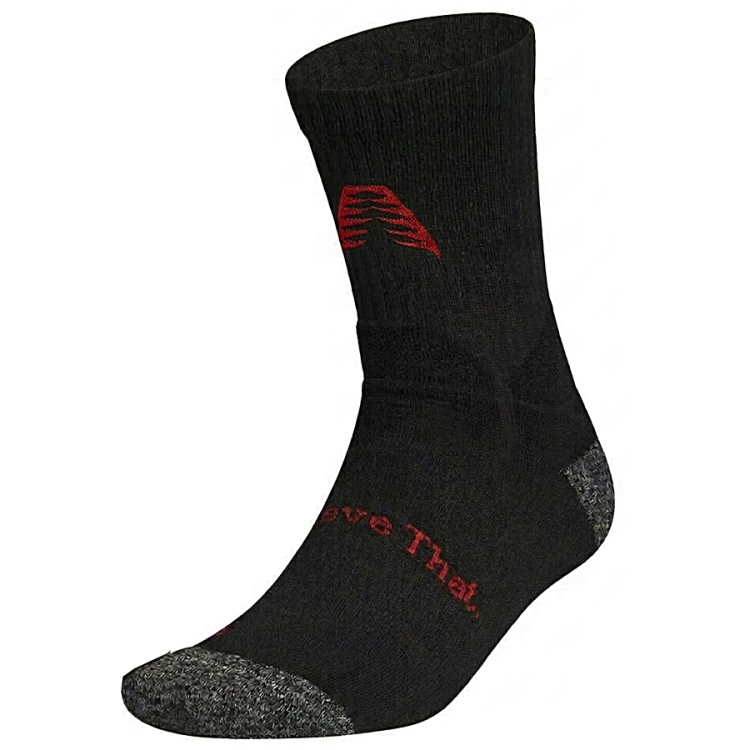 Adidas Anthony Edwards Crazy Lite Performance Sock "Black Pure Ruby"