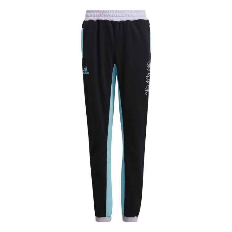 Adidas Basketblall Young Lil Stripe Pants "Black"