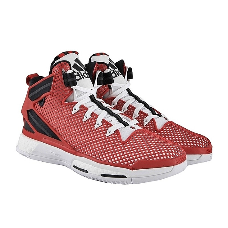Adidas D Rose 6 Boost "Home" (rojo/blanco/negro)