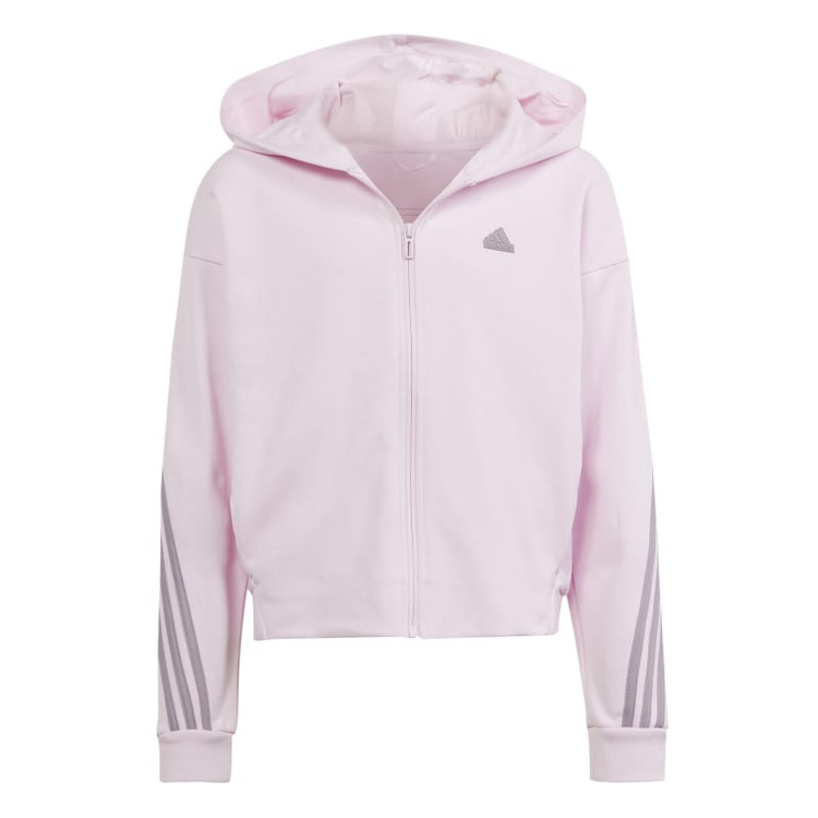 Ajouter au panier Adidas Girls Future Icons 3-Stripes Full-Zip Hoodie "Clear Pink" Adidas Girls Future Icons 3-Stripes Full-Zip Hoodie "Clear Pink"