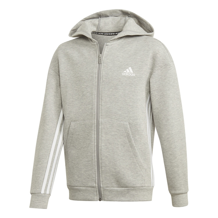 Ajouter au panier Adidas Junior YB MH 3-Stripes Full Zip Hoodie Adidas Junior YB MH 3-Stripes Full Zip Hoodie