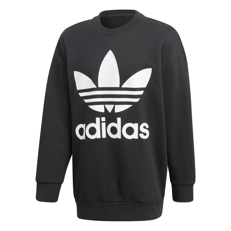 Ajouter au panier Adidas Originals Trefoil Oversized Crew Black Adidas Originals Trefoil Oversized Crew Black