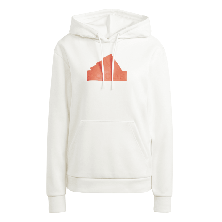 Adidas W Future Icons Badge of Sport Hoodie "Off-White"
