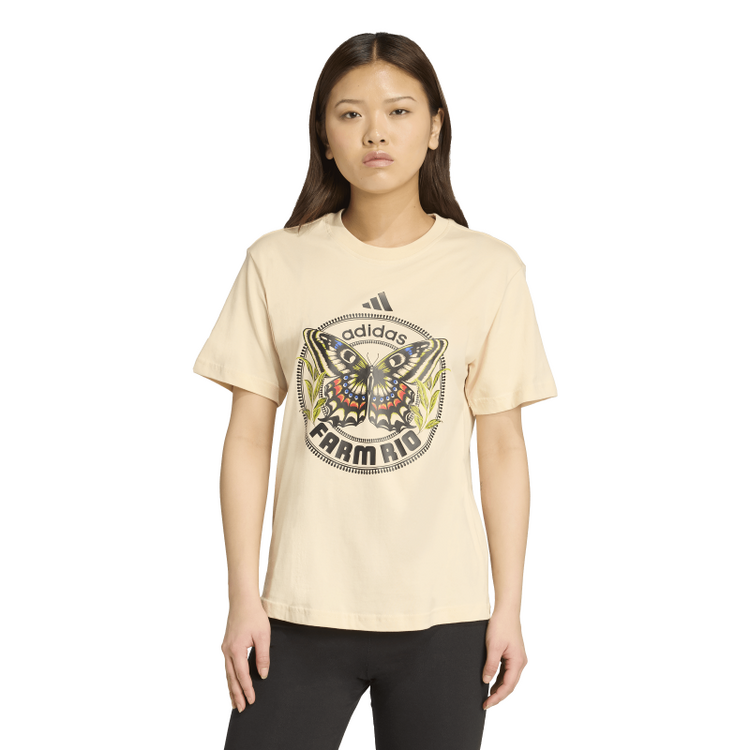 Adidas X FARM Graphic T-Shirt "Beige"