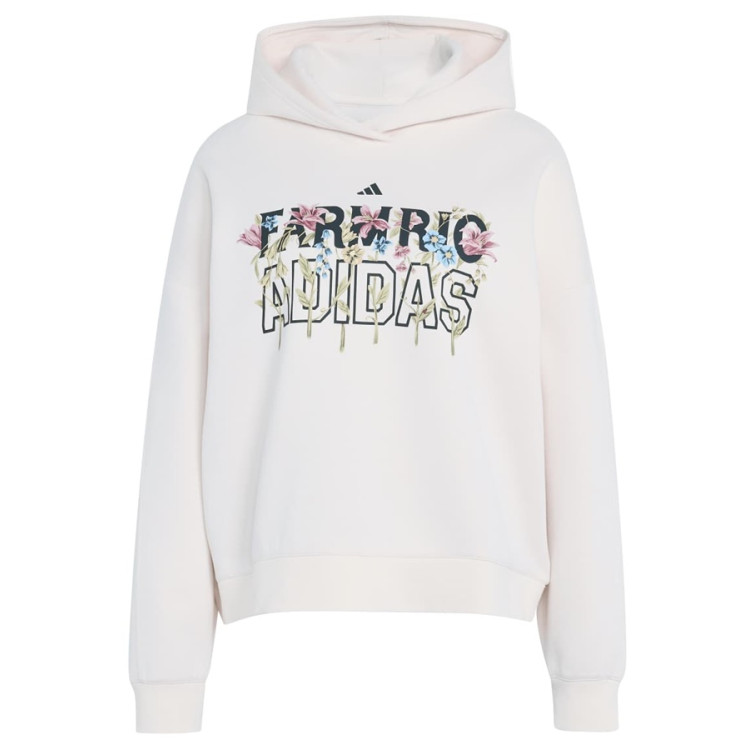 Adidas x Farm Rio Hoodie "Ecru Tint-Shadow Brown-Multicolor"