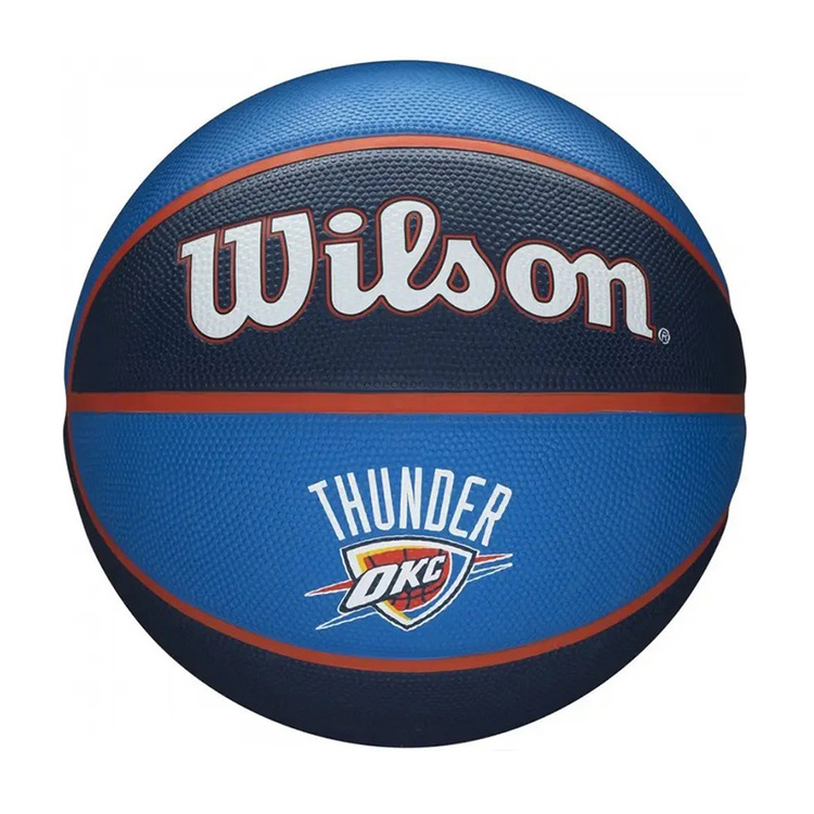 Ajouter au panier Wilson NBA Basketball Team Tribute Thunder Ball (Size 7) Wilson NBA Basketball Team Tribute Thunder Ball (Size 7)