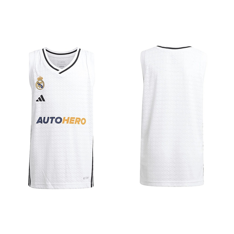 Ajouter au panier Maillot Junior de Basketball Domicile Real Madrid "Blanc" Maillot Junior de Basketball Domicile Real Madrid "Blanc"