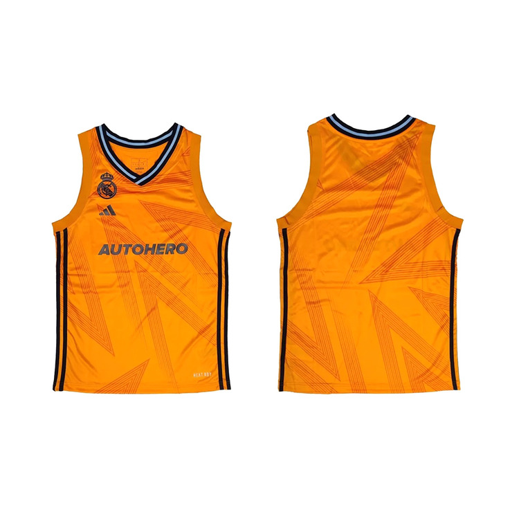 Ajouter au panier Camiseta Junior 2ª Equipación Real Madrid Baloncesto "Orange" Camiseta Junior 2ª Equipación Real Madrid Baloncesto "Orange"