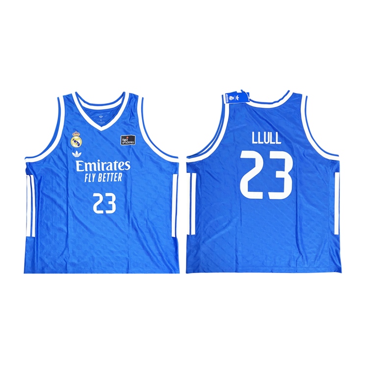 Ajouter au panier Camiseta Real Madrid Basket 3ª Equipación 2025-26 # 23 LLULL # Camiseta Real Madrid Basket 3ª Equipación 2025-26 # 23 LLULL #
