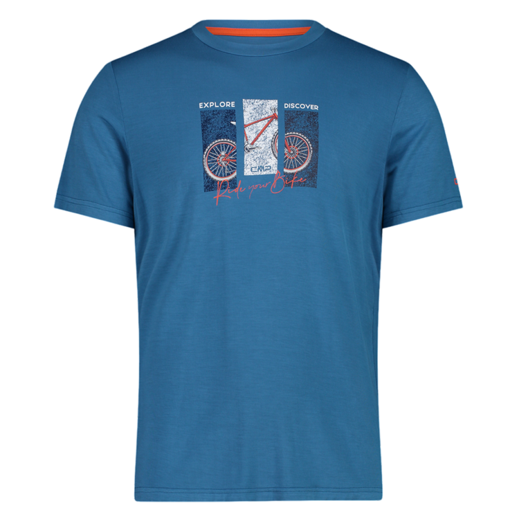 Campagnolo Bamboo Printed T-shirt "Pacific"