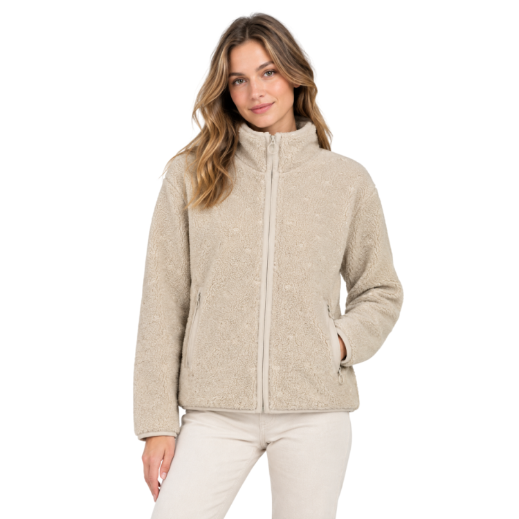 Campagnolo Women's faux fur Jacket "Kaki"
