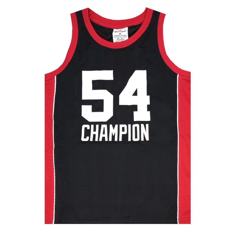 Champion Basketball Kids Inspired Logo Tank Top "Black-Red"
