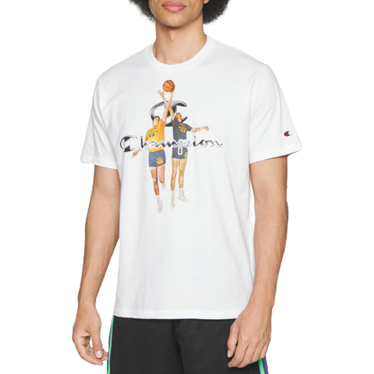 Ajouter au panier Champion Basketball Vintage 2P Script Logo T-Shirt "White" Champion Basketball Vintage 2P Script Logo T-Shirt "White"