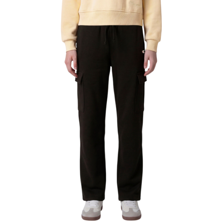 Champion Girls' Fleece Cargo Pants Icons "Black"