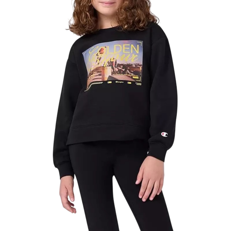 Champion Girls' Legacy Girls Sweatsuit "Black"
