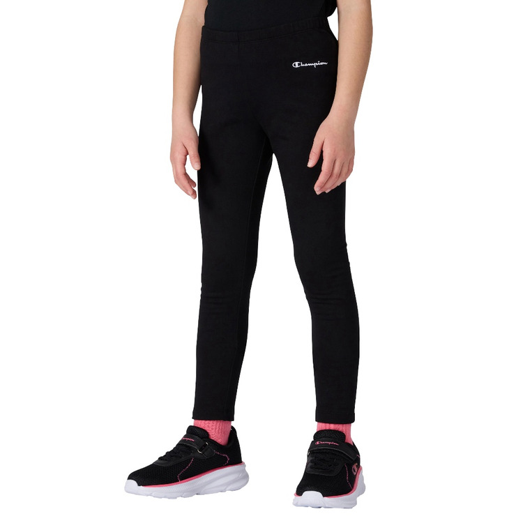 Champion Girls Light Stretch Fleece Leggings Icons "Black"