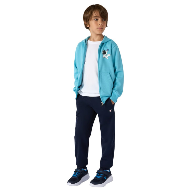 Champion Kids Hooded Fleece Sweatsuit "Light Blue"