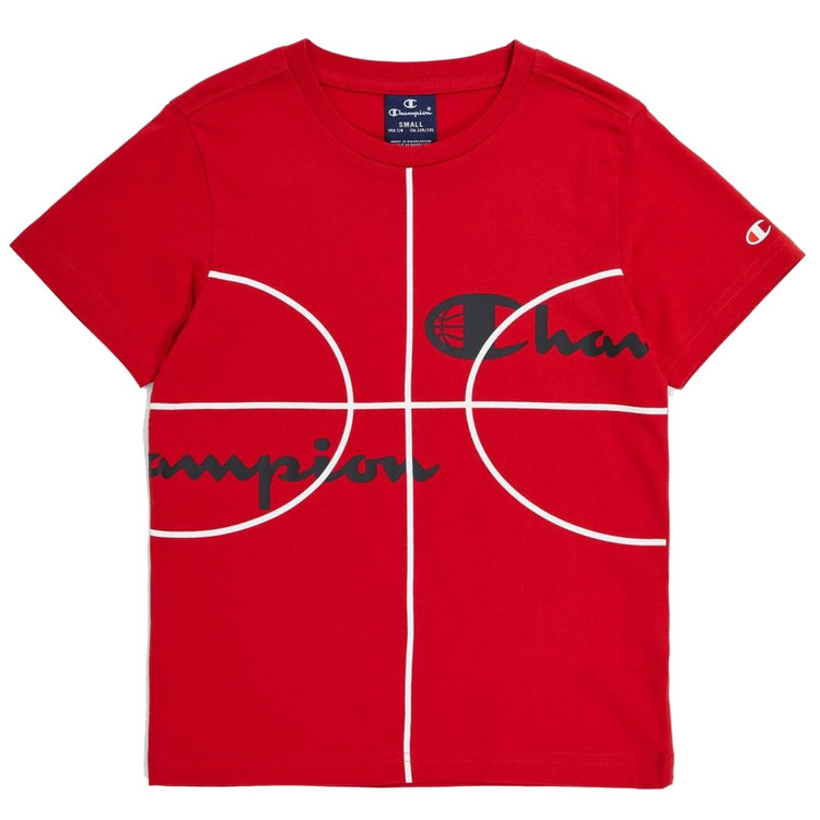 Ajouter au panier Champion Kids Basketball Logo T-Shirt "Red" Champion Kids Basketball Logo T-Shirt "Red"