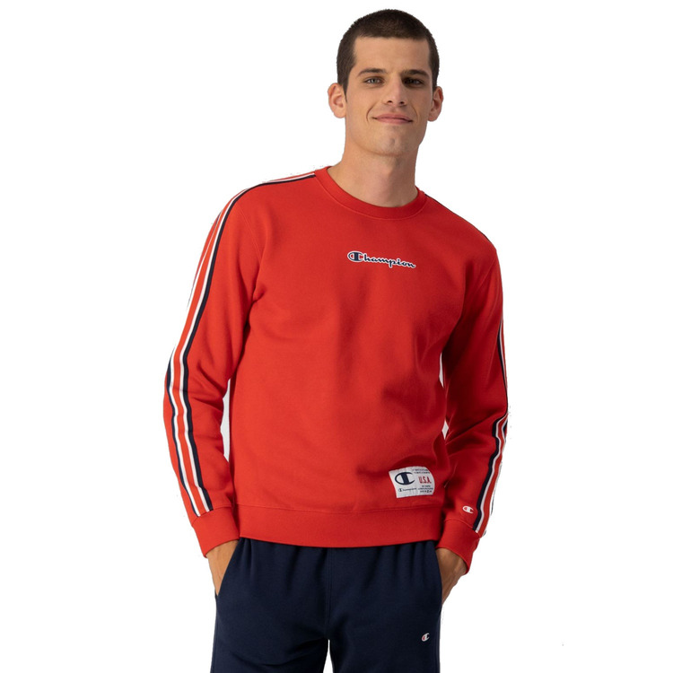 Ajouter au panier Champion Legacy Basketball Contrast Details Fleece Sweatshirt "Red" Champion Legacy Basketball Contrast Details Fleece Sweatshirt "Red"