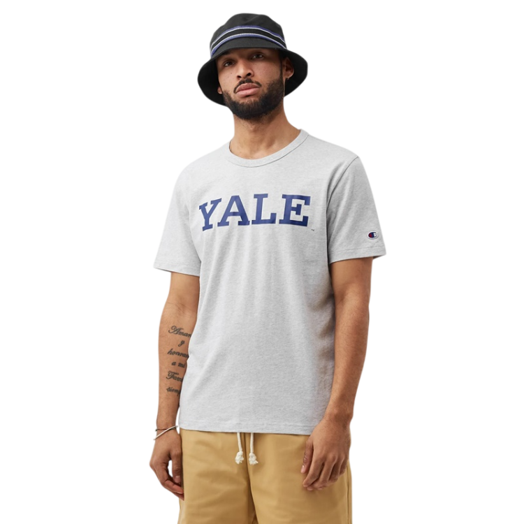 Champion Legacy University Yale Logo Crewneck T-Shirt