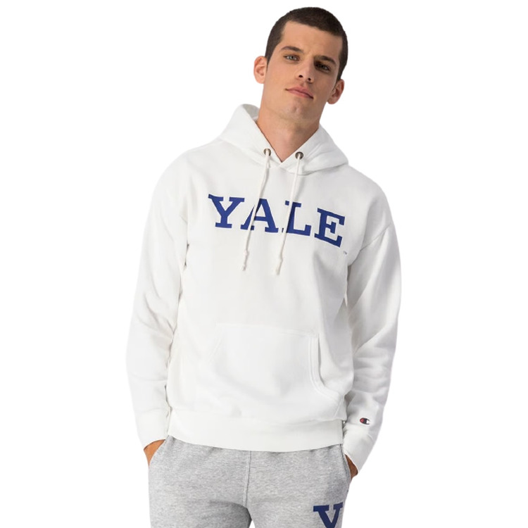 Ajouter au panier Champion Legacy University Yale Logo Fleece Hoodie Champion Legacy University Yale Logo Fleece Hoodie