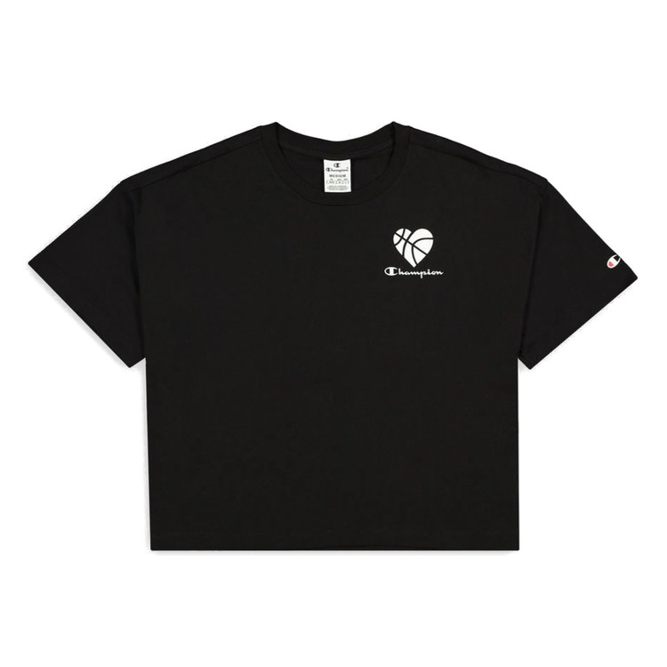 Ajouter au panier Champion Legacy Wm´s Logo Love Crewneck Tee "Black" Champion Legacy Wm´s Logo Love Crewneck Tee "Black"