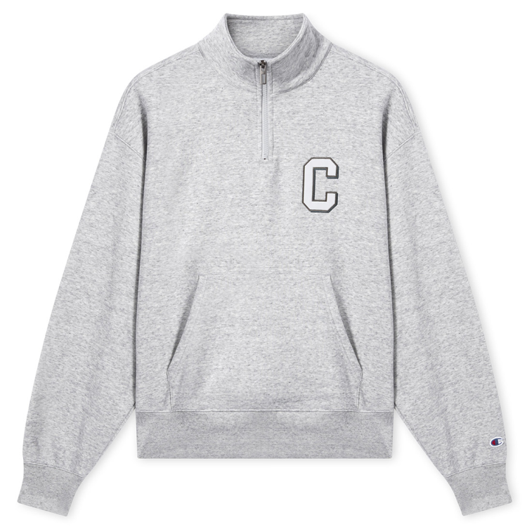 Champion Men´s Main Street Half-Zip Sweatshirt "Grey"