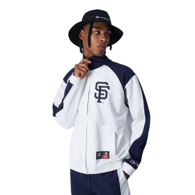 Ajouter au panier Champion MLB Giants San Francisco Embroidered Nylon Jacket Champion MLB Giants San Francisco Embroidered Nylon Jacket