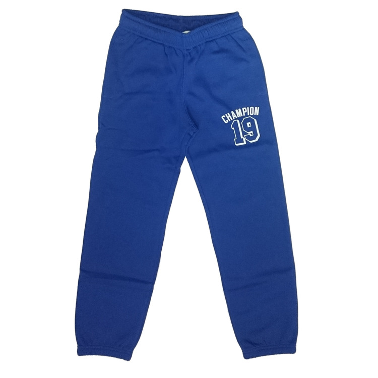 Champion Athletic Logo 1919 Cuff Kids Pants (bleu)