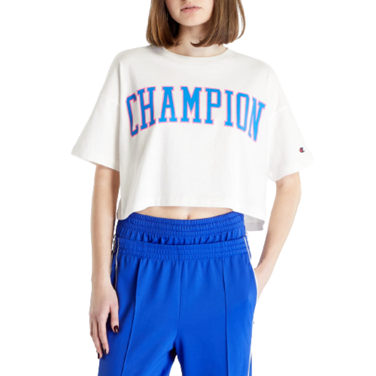 Ajouter au panier Champion Rochester Bookstore Cropped Cotton T-Shirt "White" Champion Rochester Bookstore Cropped Cotton T-Shirt "White"