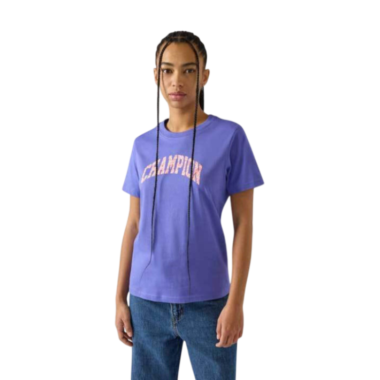 Champion Women's Graphic Logo Tee "Purple"