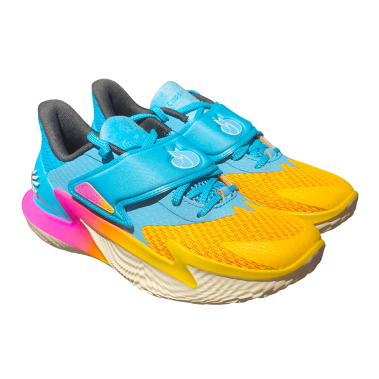 Curry De'Aaron Fox 2 "Blue-Yellow"