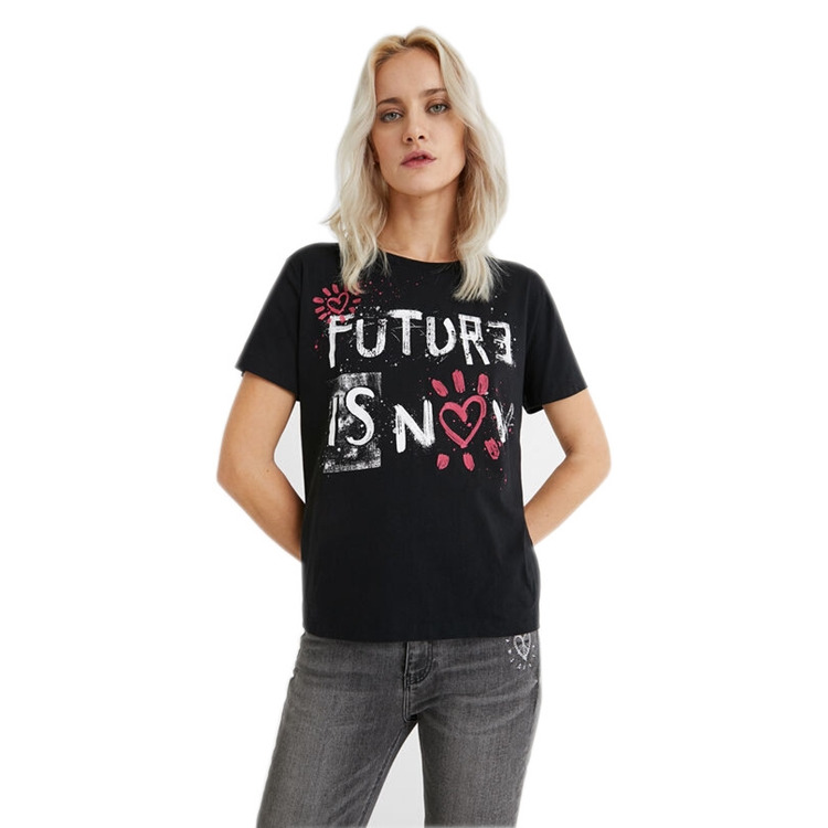 Ajouter au panier Desigual Future is now T-Shirt Desigual Future is now T-Shirt