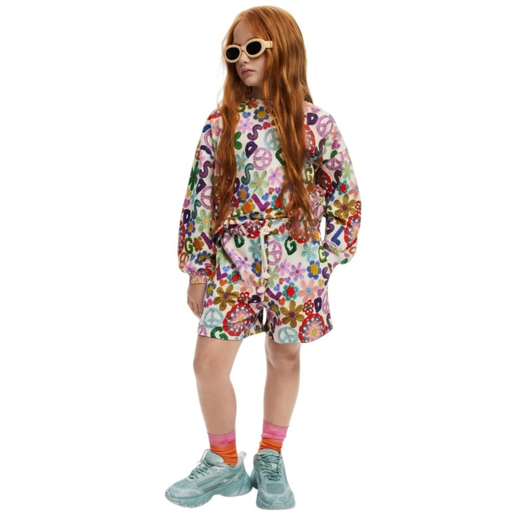 Desigual Hippie  pants "Tutti Fruti"