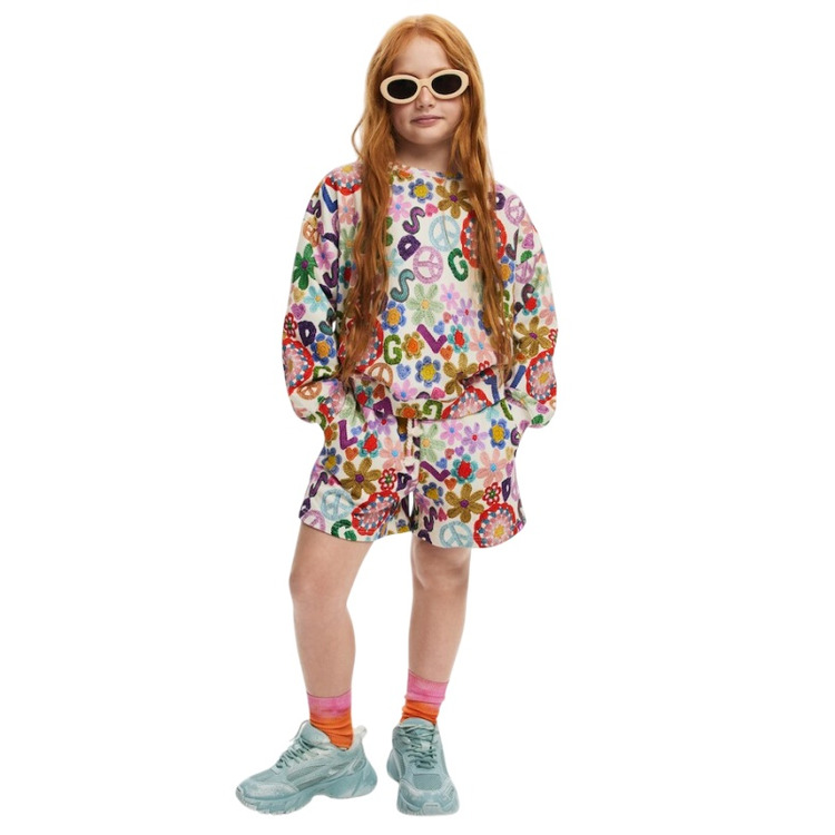 Desigual KNIT SWEAT LONG SLEEVE "Multicolor"