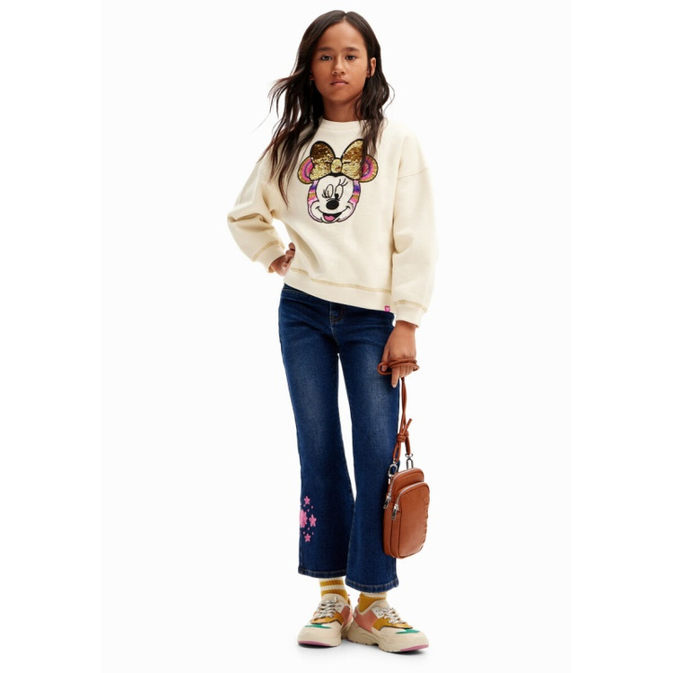 Desigual Minnie Mouse sweatshirt "Beige"