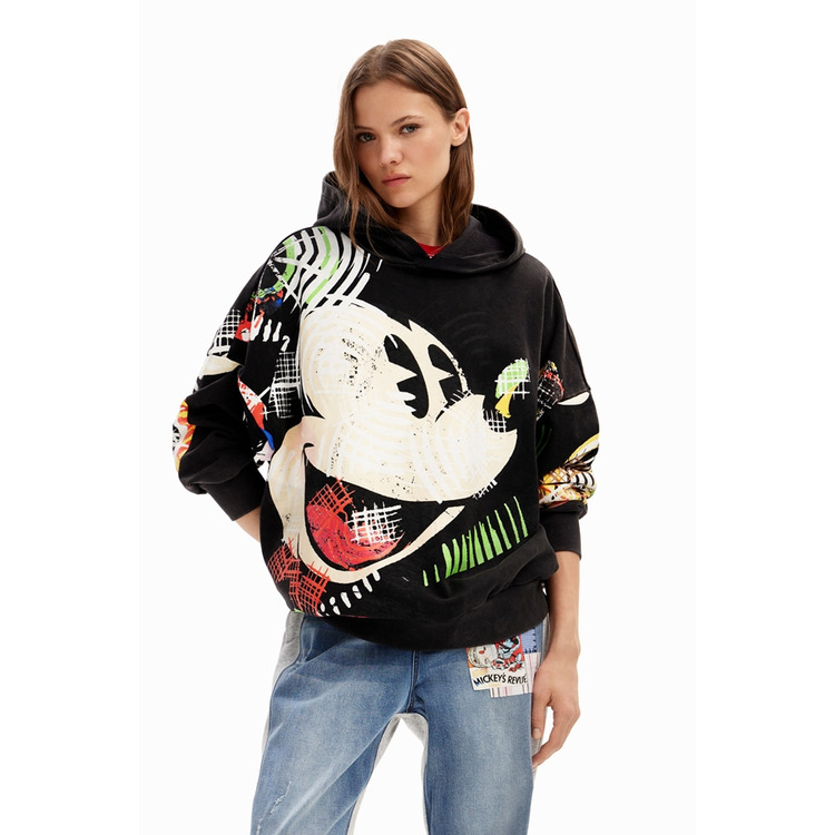Ajouter au panier Desigual Oversize Mickey Mouse Sweatshirt "Black" Desigual Oversize Mickey Mouse Sweatshirt "Black"